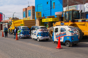 Operativo inopinado deja nueve mototaxis fuera de circulación en el distrito Gregorio Albarracín