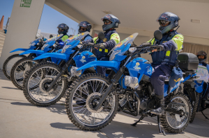 Refuerzo de seguridad en Gregorio Albarracín: Llegan nuevas motos patrulleras para zonas agrestes