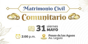 ¡Celebra tu amor en el Matrimonio Civil Comunitario 2024!