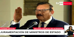 Walter Ortiz Acosta jura como nuevo ministro del Interior