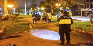 Operativo de Serenazgo retira a personas que alteraban el orden público en las calles