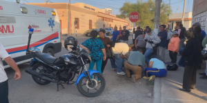Accidente entre moto y movilidad escolar deja un herido en el Cercado de Tacna