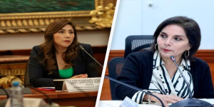 Lady Camones y Patricia Juárez fueron elegidas candidatas para presidir Congreso
