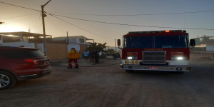 Incendio en balneario Boca Del Río moviliza a bomberos de la compañía 24