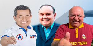 RADIOGRAFÍA ELECTORAL 2026: Mario Ruiz, Luis Torres y Rafael López Aliaga lideran en Tacna