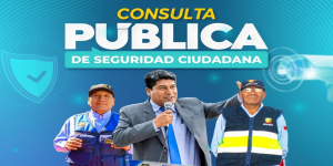 Frente a la delincuencia: Convocan a la segunda consulta pública de seguridad ciudadana en Ciudad Nueva