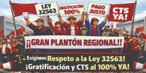 Atención, Tacna: Convocan a gran plantón regional de trabajadores CAS hoy en el Paseo Cívico